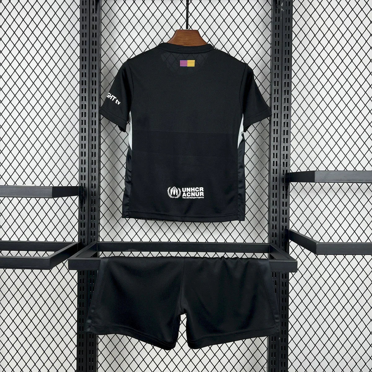Camisa e Pantalones Cortos para Niño FC Barcelona Portero 25/26