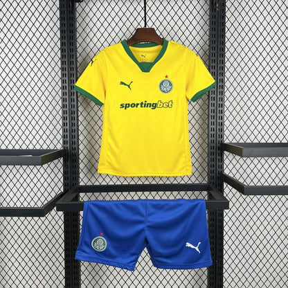Camiseta y Pantalon Corto para Niño Palmeiras Third 25/26