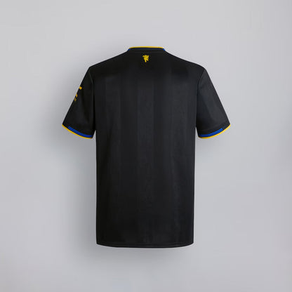 Camiseta y Pantalones Cortos para Niño Manchester United Third 25/26