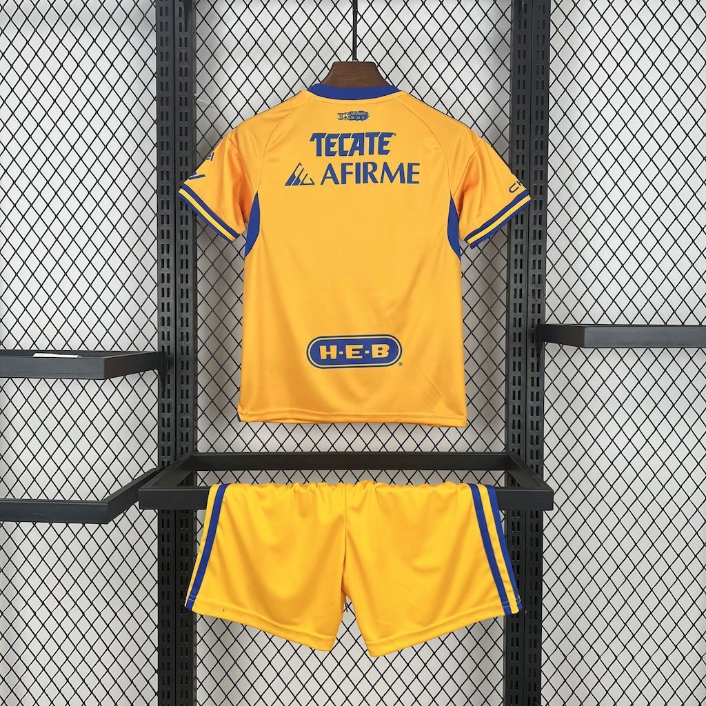 Camisa e Pantalones Cortos para Niño TIGRES UANL Home 25/26