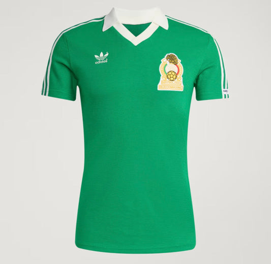 Camiseta Retro 1986 Mexico Home
