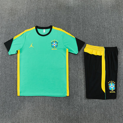 Camisa e Pantalones Cortos para Niño Brasil 26/27