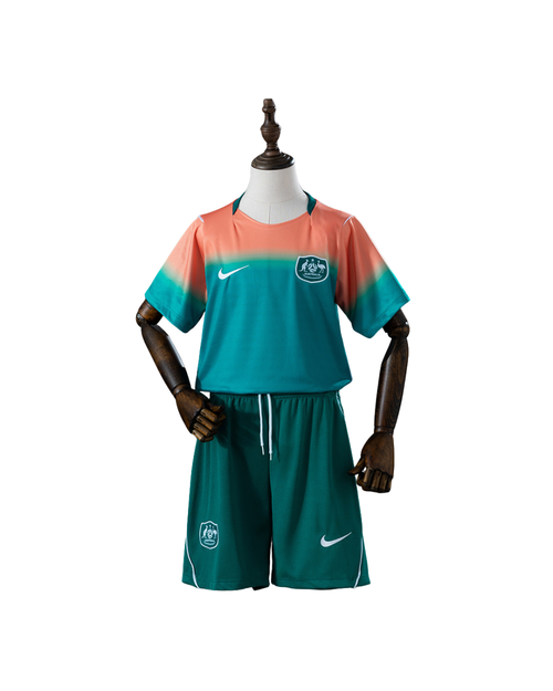 Camiseta y Pantalones Cortos para Niño Australia Away 26/27