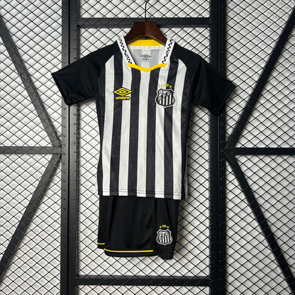 Camiseta y Pantalon Corto Niño Santos Away 25/26