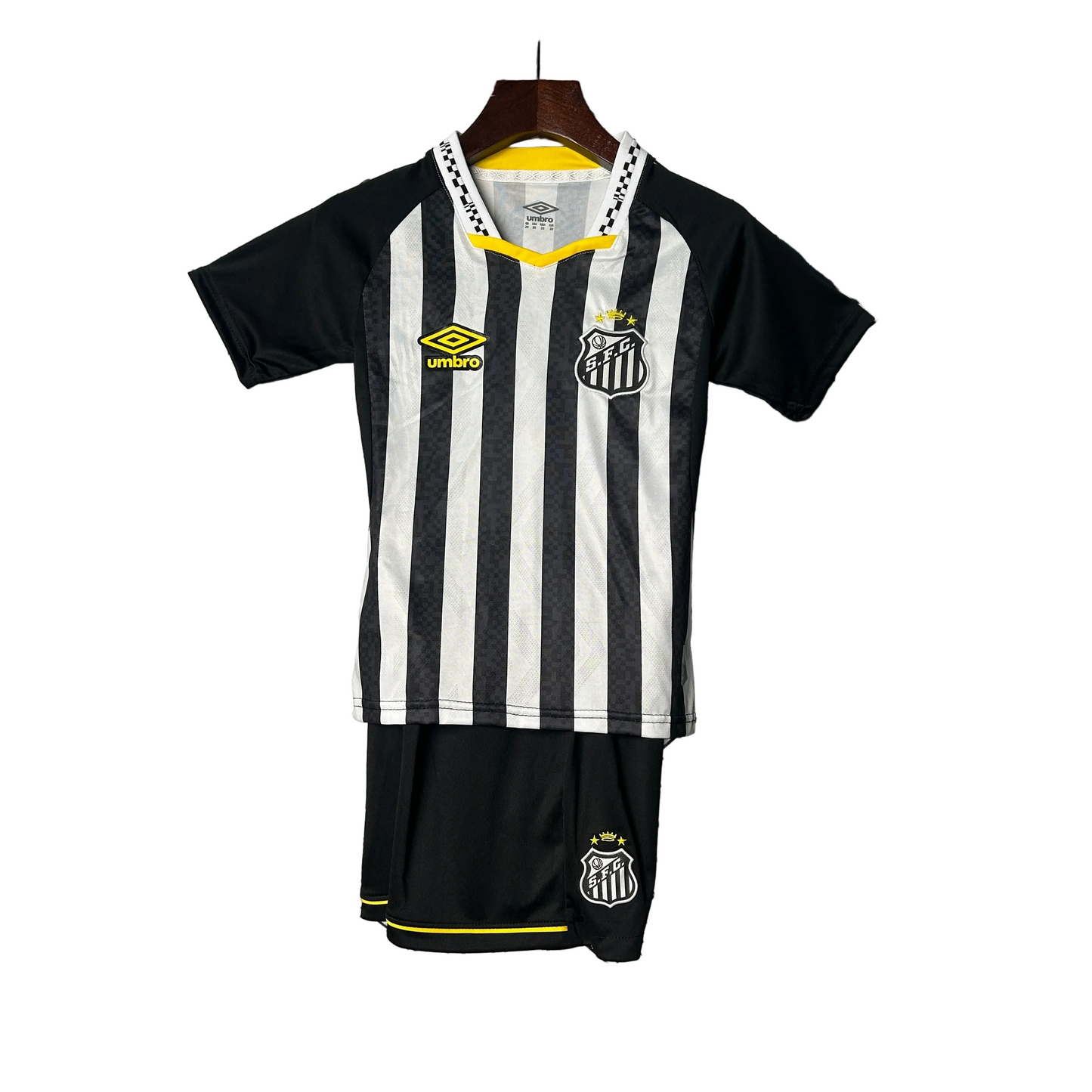 Camiseta y Pantalon Corto Niño Santos Away 25/26