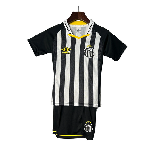 Camiseta y Pantalon Corto Niño Santos Away 25/26