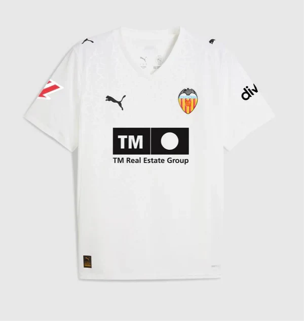 Camisa y Pantalones Cortos para Niños Valencia Home 25/26
