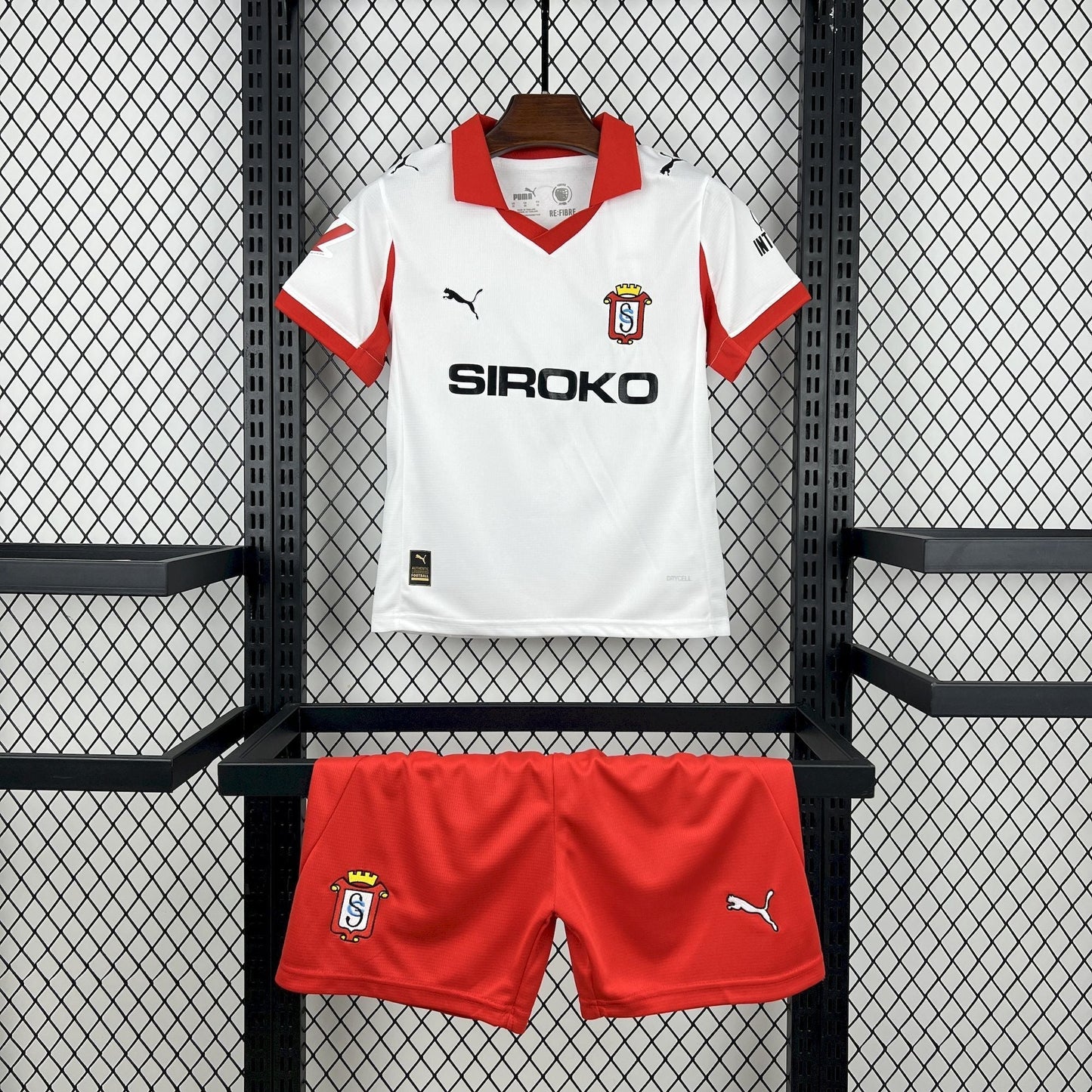 Camisa e Pantalones Cortos para Niño Sporting Gijon Third 25/26