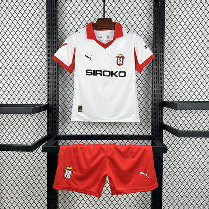 Camisa e Pantalones Cortos para Niño Sporting Gijon Third 25/26