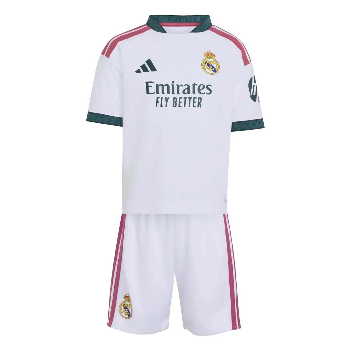 Camiseta y Pantalones Cortos Niños Real Madrid Home 26/27