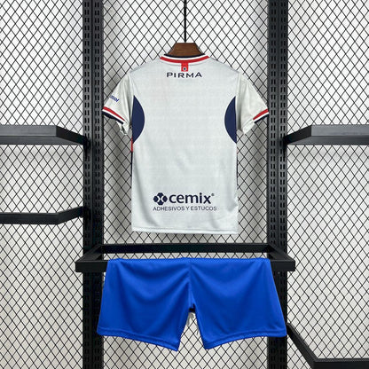 Camisa e Pantalones Cortos para Niño Cruz Azul Away 25/26