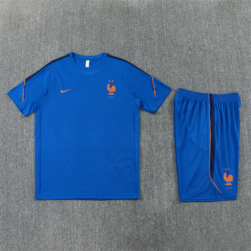 Camiseta y Pantalón corto de Entrenamiento Francia 26/27