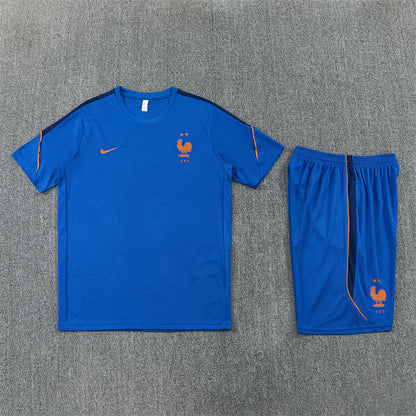 Camiseta y Pantalón corto de Entrenamiento Francia Niño 26/27
