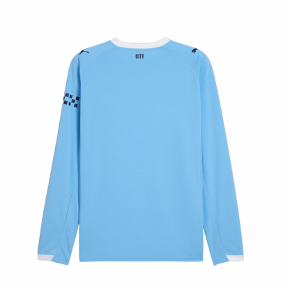 Camiseta Manchester City Home 25/26 - Manga Larga