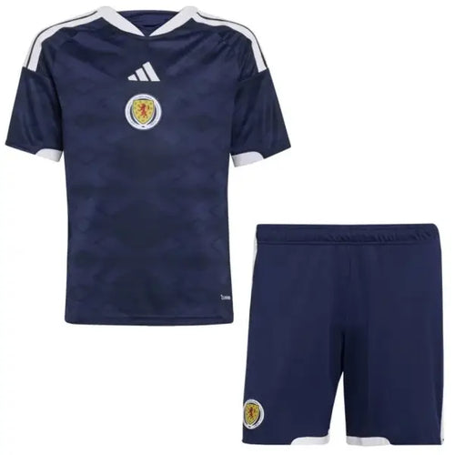 Camiseta y Pantalon Corto para Nino Escocia Home 26/27