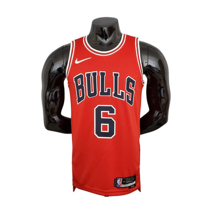 Camiseta 75 Aniversario CARUSO#6 Chicago Bulls Red NBA