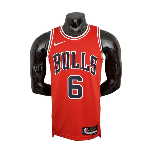 Camiseta 75 Aniversario CARUSO#6 Chicago Bulls Red NBA