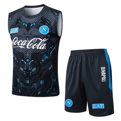 Camiseta y Pantalon Corto para Niño Napoli 25/26