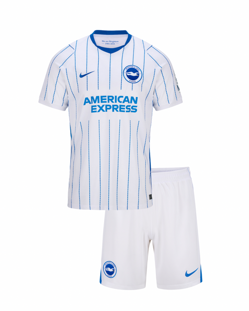 Camisa y Pantalones Cortos para Niños Brighton Away 26/27