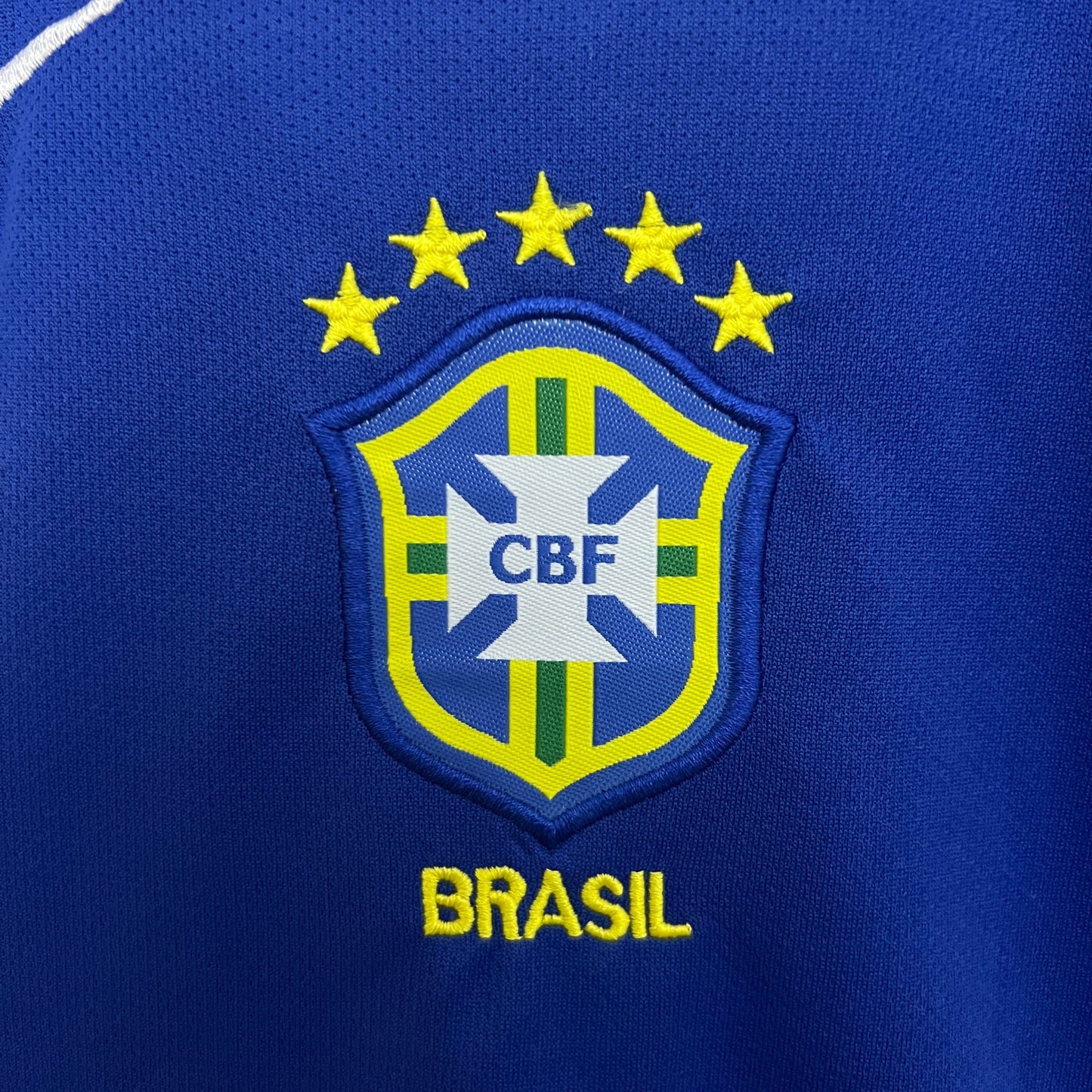 Camisa e Pantalones Cortos para Niño Retro Brasil Away 2004