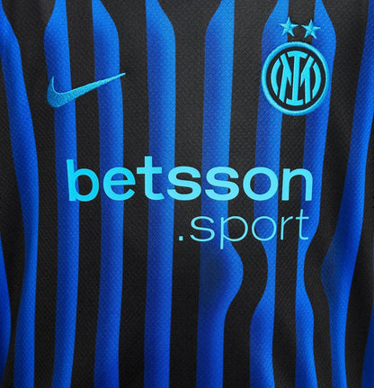 Camiseta y Pantalon Corto para Niño Inter Home 25/26