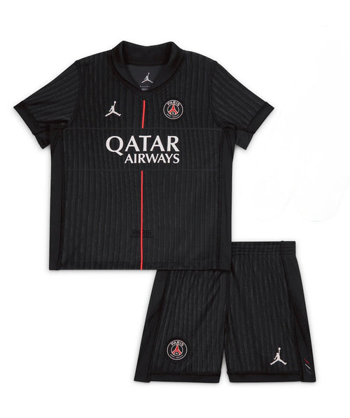 Camisa e Pantalones Cortos para Niños PSG Jordan Fourth 25/26