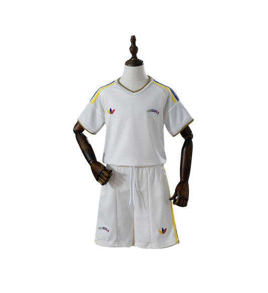 Camiseta y Pantalones Cortos para Niño Venezuela Away 26/27
