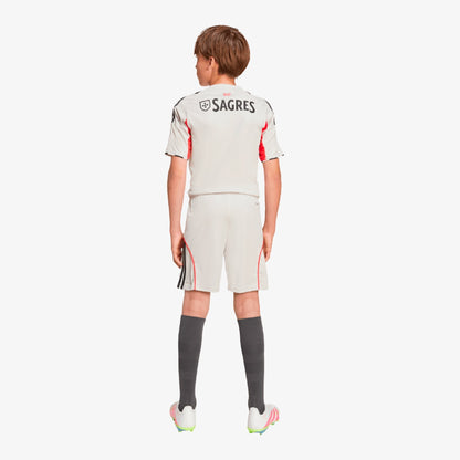Camiseta y Pantanoles Cortos Niño Benfica Away 25/26