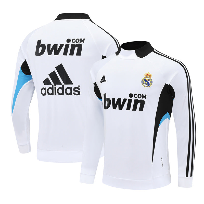 Camiseta de entrenamiento retro de manga larga del Real Madrid 08/09