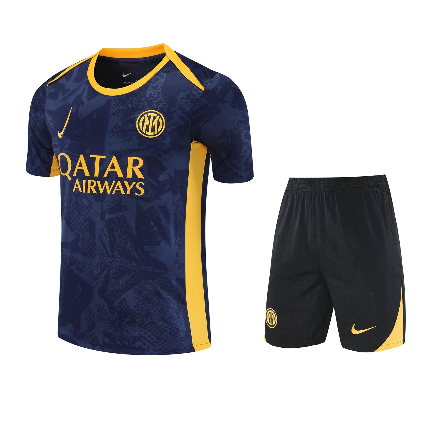 Camiseta y Pantalon Corto para Niño Inter 25/26