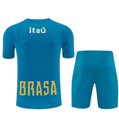 Camisa e Pantalones Cortos para Niño Brasil 26/27