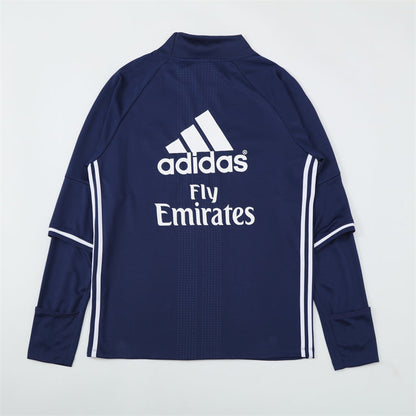 Camiseta de entrenamiento retro de manga larga del Real Madrid 16/17