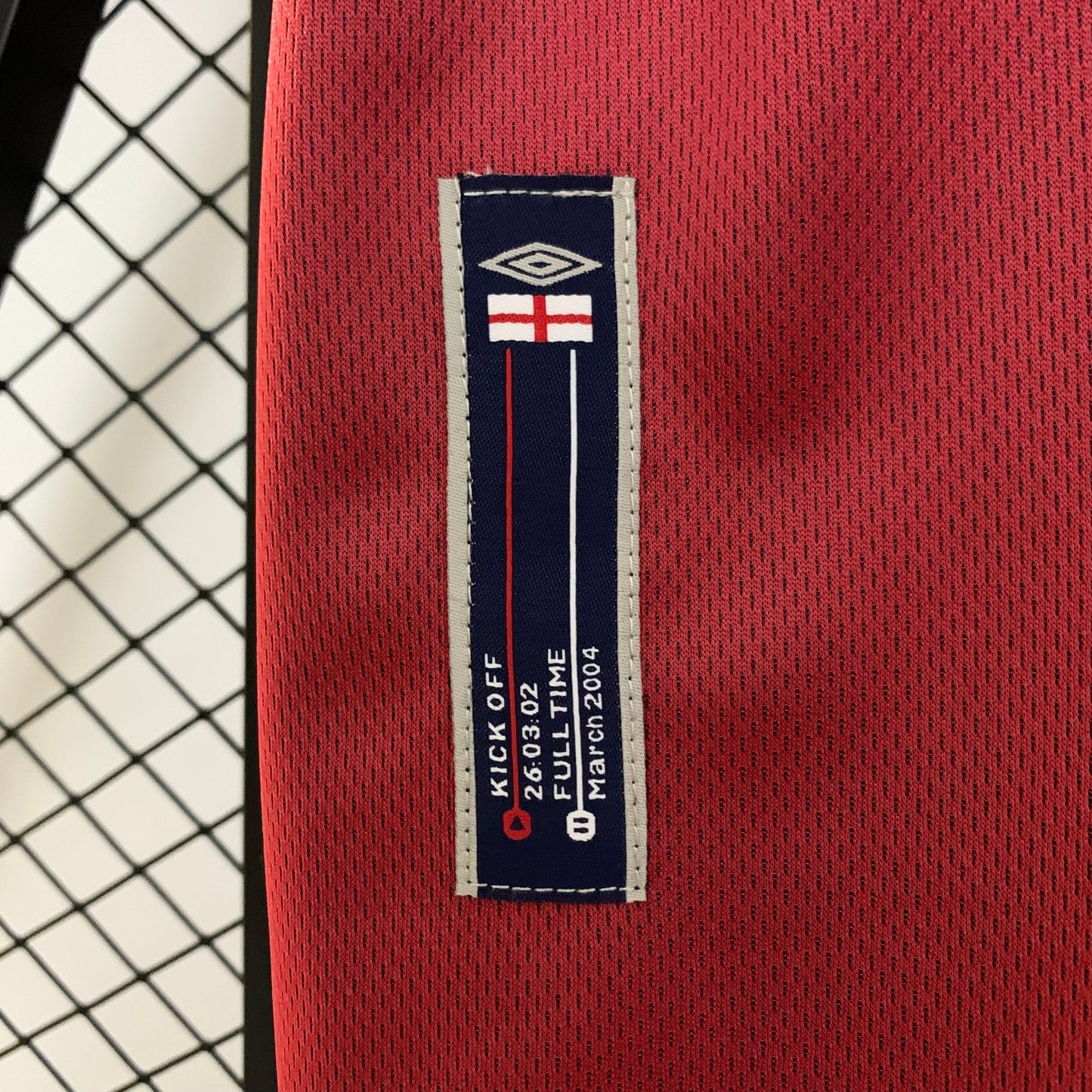 Camiseta Retro Inglaterra Away 2002