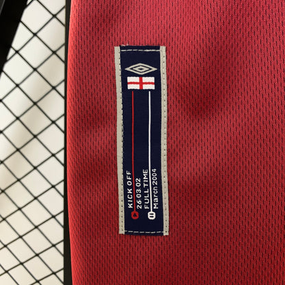 Camiseta Retro Inglaterra Away 2002