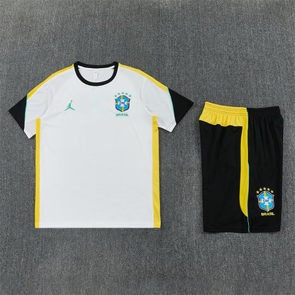 Camisa e Pantalones Cortos para Niño Brasil 26/27