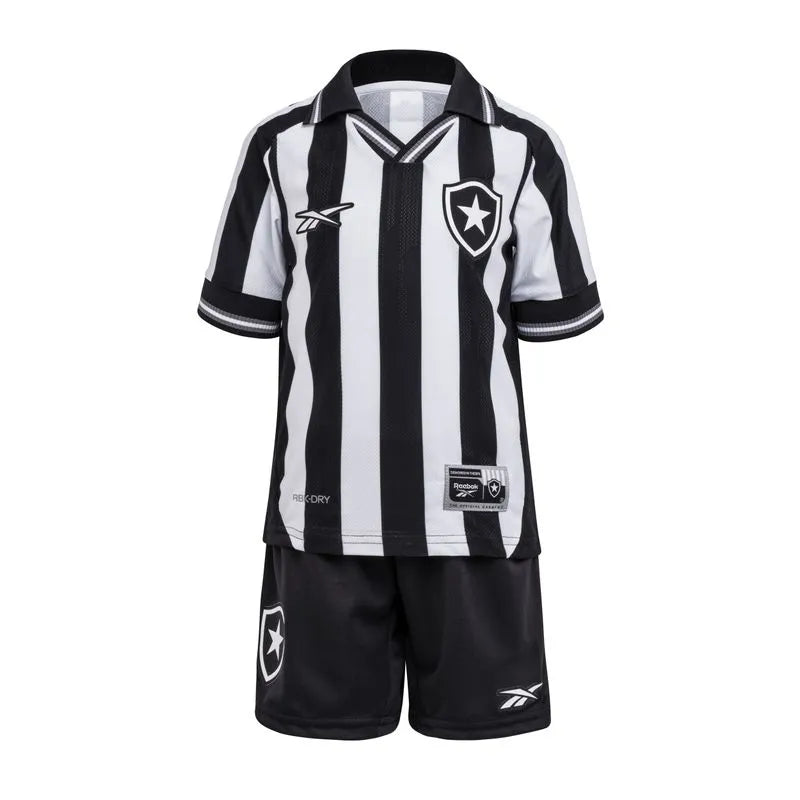 Camiseta y Pantalon Corto para Niño Botafogo Home 25/26