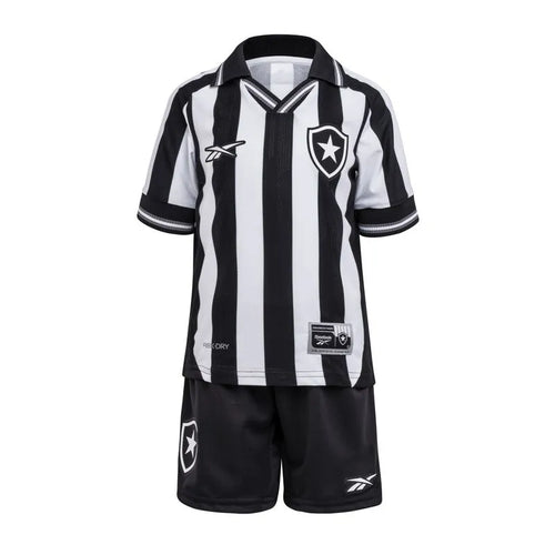 Camiseta y Pantalon Corto para Niño Botafogo Home 25/26