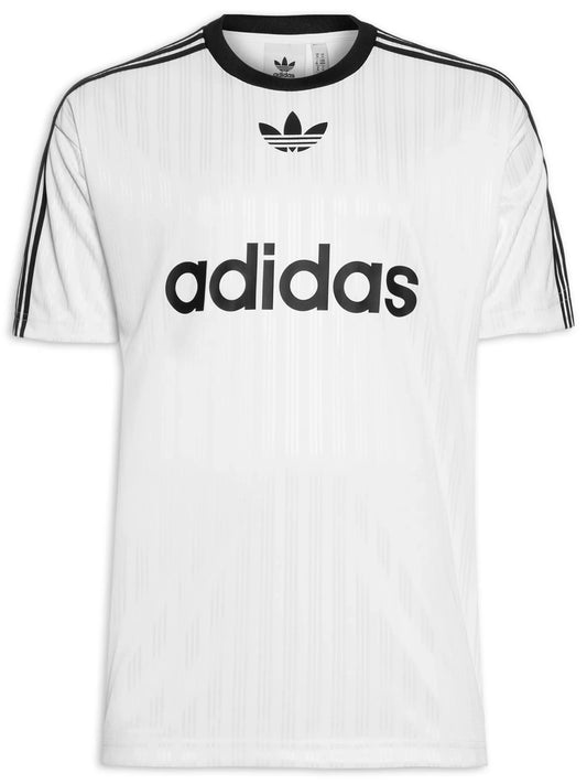 Camiseta Adidas Adicolor Poly - Blanca