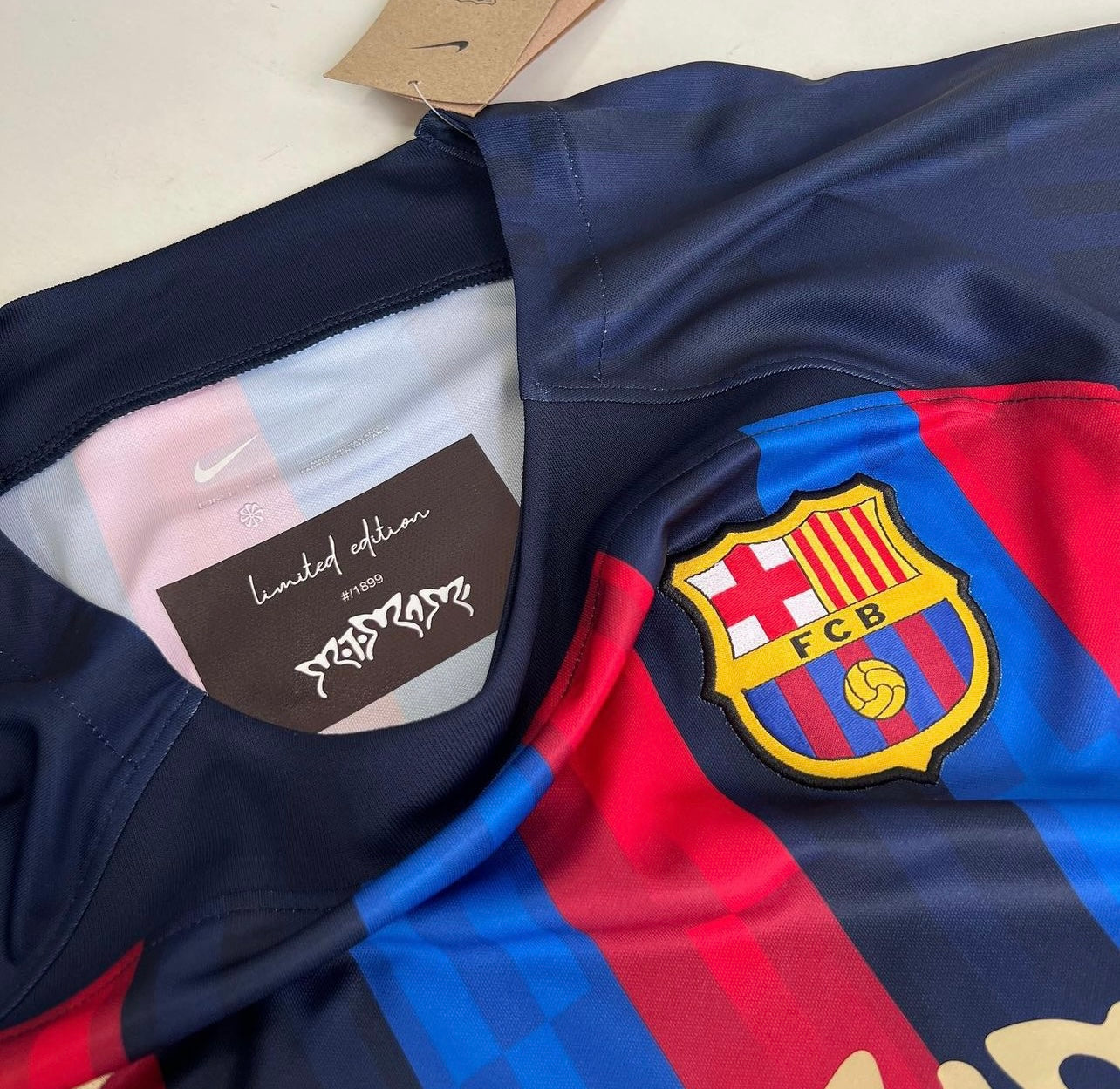 Camiseta primera equipación Rosalía Motomami 22/23 Primera equipación hombre FC Barcelona Edición Limitada