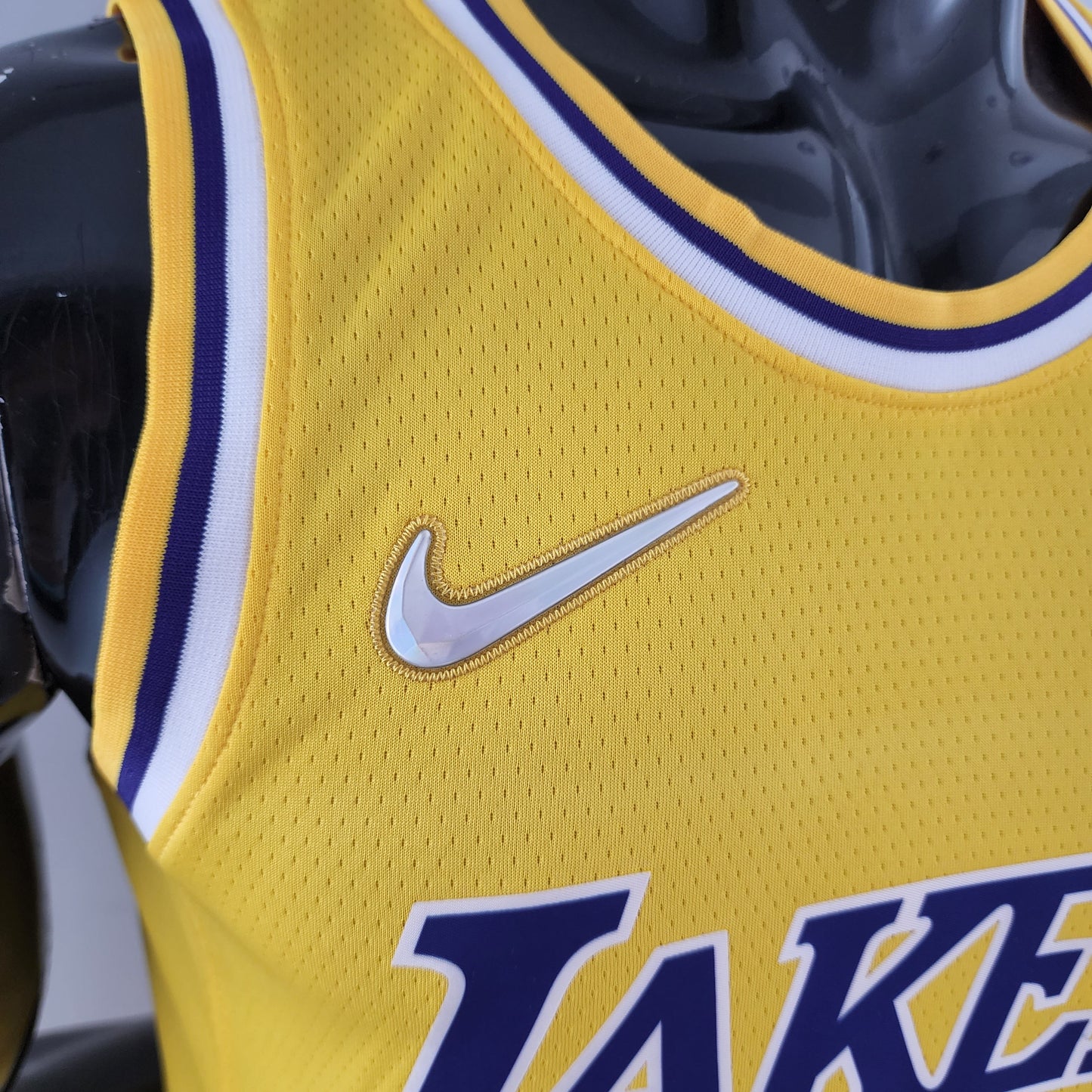 75 Aniversario IRVING #11 Los Angeles Lakers Camiseta amarilla de la NBA