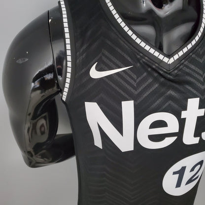 Camiseta NBA 2021 HARRIS#12 Brooklyn Nets Edición Extra Negro