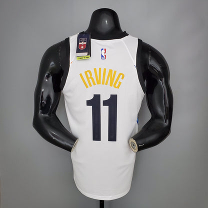 Camiseta NBA IRVING#11 Brooklyn Nets Graffiti Blanco