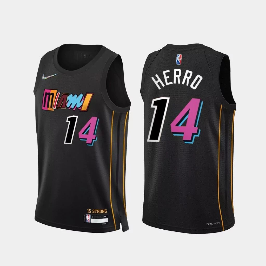 Camiseta NBA Swingman - Miami Heat - City Edition 21-22 75th - Herro #14