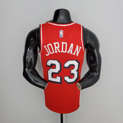 75 Aniversario Temporada 2022 Chicago Bulls JORDAN#23 City Edition Red NBA