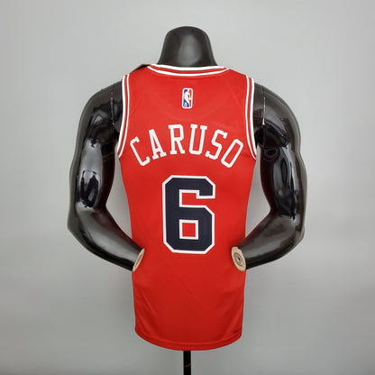 Camiseta 75 Aniversario CARUSO#6 Chicago Bulls Red NBA