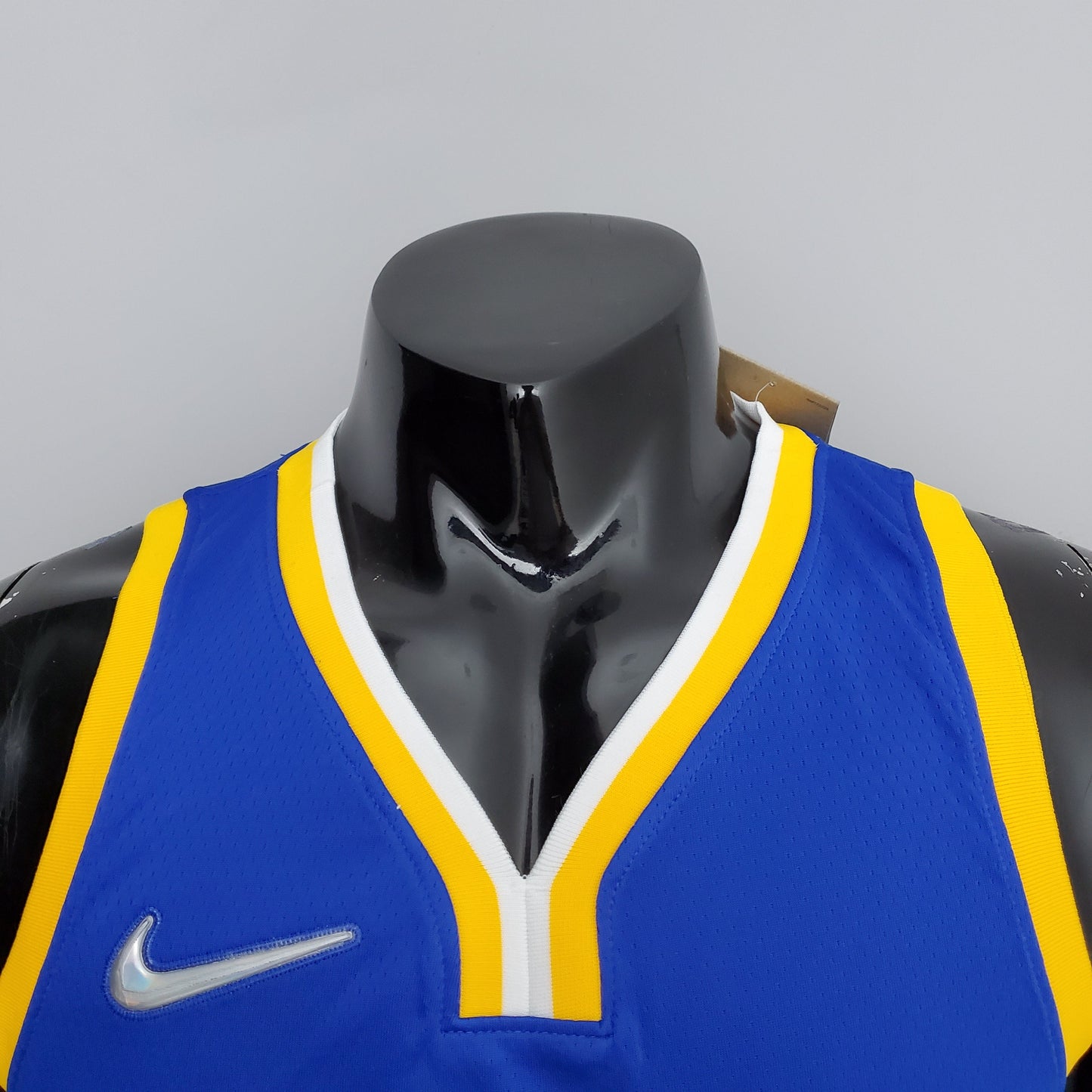 Camiseta 75 Aniversario Golden State Warriors Curry #30 Edición México Azul NBA Jersey