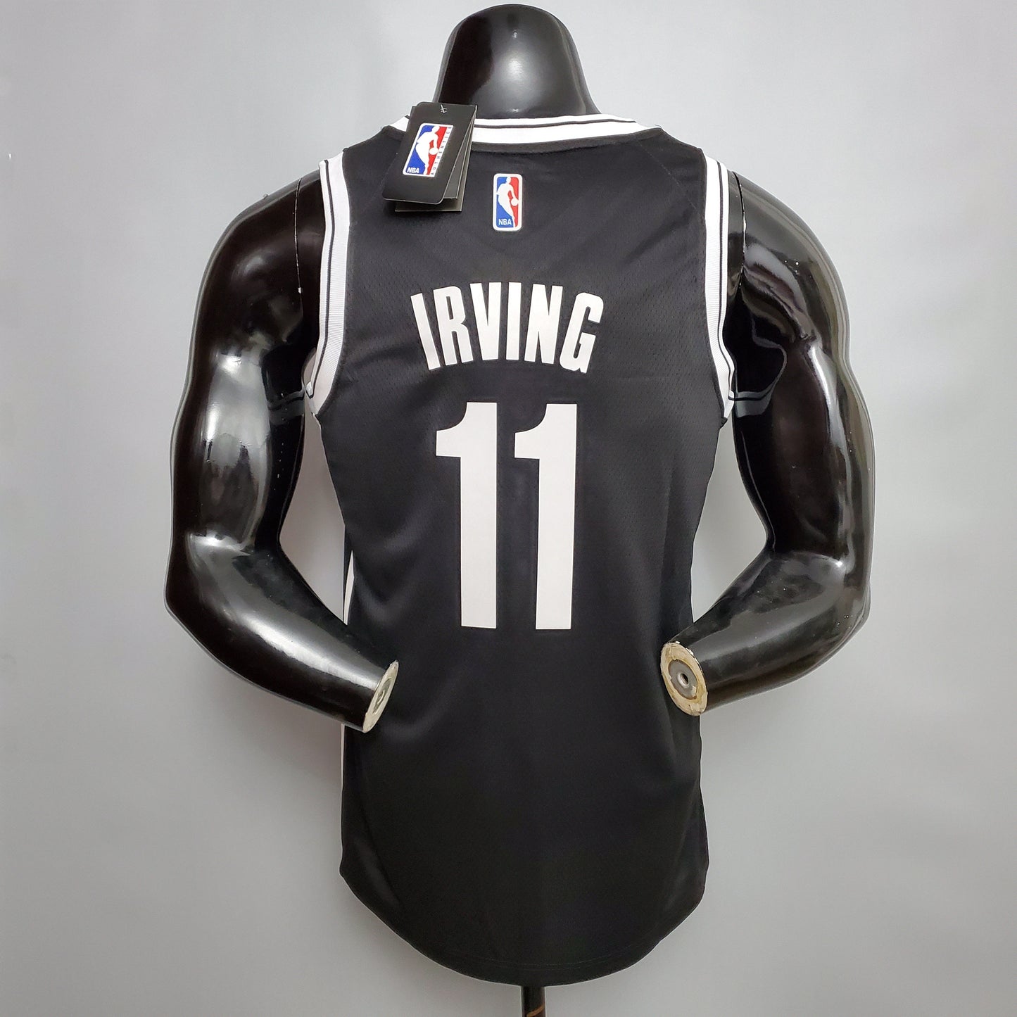 Camiseta NBA Irving #11 Brooklyn Nets Negra
