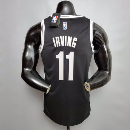 Camiseta NBA Irving #11 Brooklyn Nets Negra