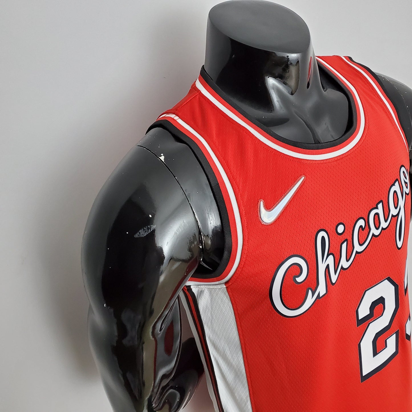 75 Aniversario Temporada 2022 Chicago Bulls JORDAN#23 City Edition Red NBA
