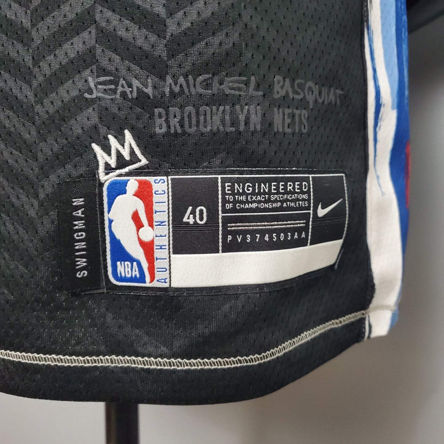 Brooklyn Nets DURANT#7 City Edition Negro NBA Jersey